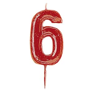 Vela Vermelho nº6