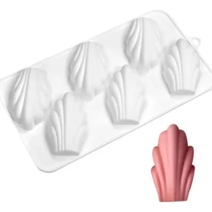 Forma De Silicone Biscoitos Madeleines Bolo Chocolate Doce