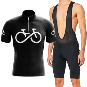 Kit Bretelle Curto Gel Camiseta Bike Forever Ciclismo Pro Uv