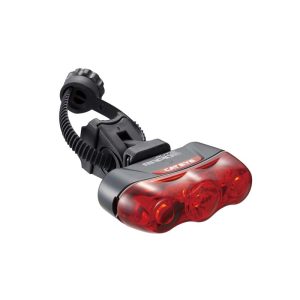 Vista Light CATEYE Rapid3 TL-AU630, com 3 leds vermelhos