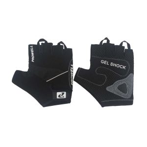 LUVA PGV152 GEL DEDO CURTO PRETO M