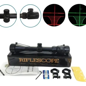Luneta 3-9×40 Profissional Reticulo Iluminado Com Mount
