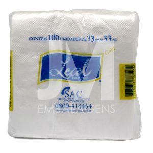 Guardanapo 33X33cm Leal Folha Simples