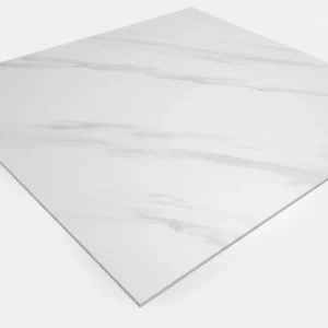Kit 10 Placas 60×60 Adesivas Mármore Branco