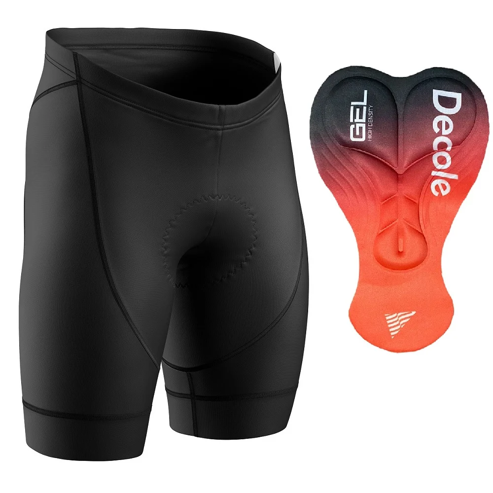 Bermuda Masculina de Compressão com Forro Gel Faixa Preta - Image 2