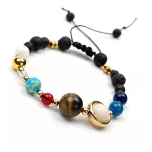 Pulseira Sistema Solar 8 Planetas Galaxia
