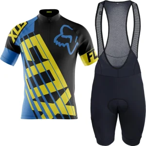 Conjunto Bretelle Gel Camisa Fox Mtb Ciclismo Bike Mtb Race