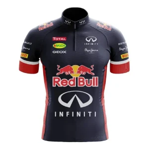 Camisa Ciclismo Red Bull Dry Fit Roupa Mtb Manga Curta Bike